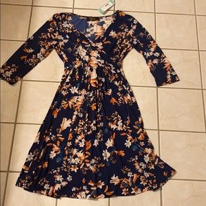 Stitchfix maternity cross front dress